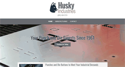 Desktop Screenshot of huskyindustries.com
